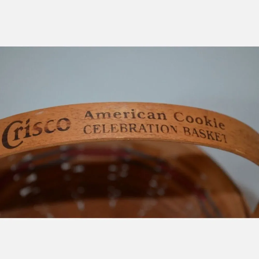 Longaberger Crisco American Cookie Celebration Basket!